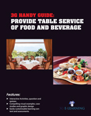 3G Handy Guide: Provide table service of Food and Beverage