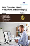 Hotel Operations Reports, Calculations, and Bookkeeping (3rd Edition) (Book with DVD)