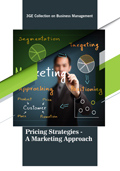 3Ge Collection On Business Management: Pricing Strategies - A Marketing Approach