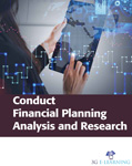 Conduct financial planning analysis and research