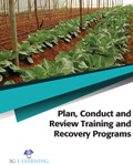 Plan, conduct and review training and recovery programs