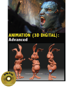 ANIMATION (3D DIGITAL) : Advanced (Book with DVD)  (Workbook Included)