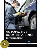 AUTOMOTIVE BODY REPAIRING : Intermediate (Book with DVD)  (Workbook Included)