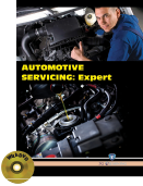 AUTOMOTIVE SERVICING : Expert (Book with DVD)  (Workbook Included)