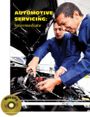 AUTOMOTIVE SERVICING : Intermediate (Book with DVD)  (Workbook Included)