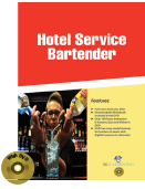 Hotel Service Bartender   (Book with DVD)